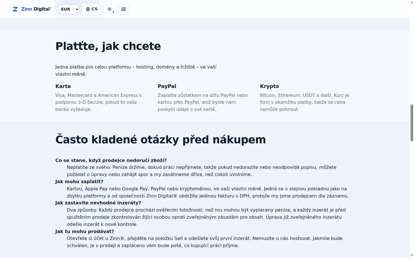Jedna faktura od britské společnosti