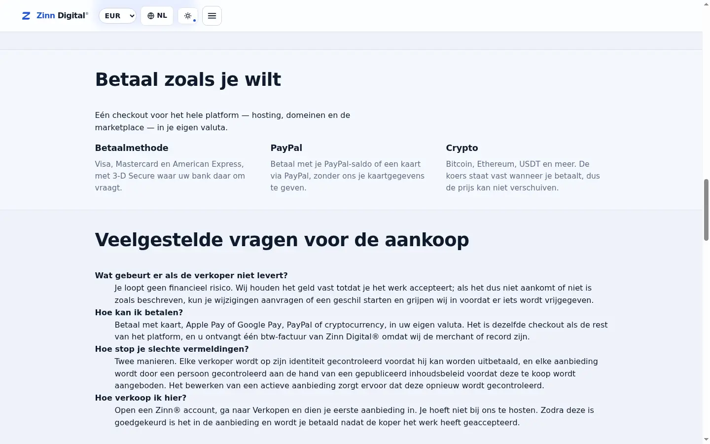 Eén factuur, van een Brits bedrijf