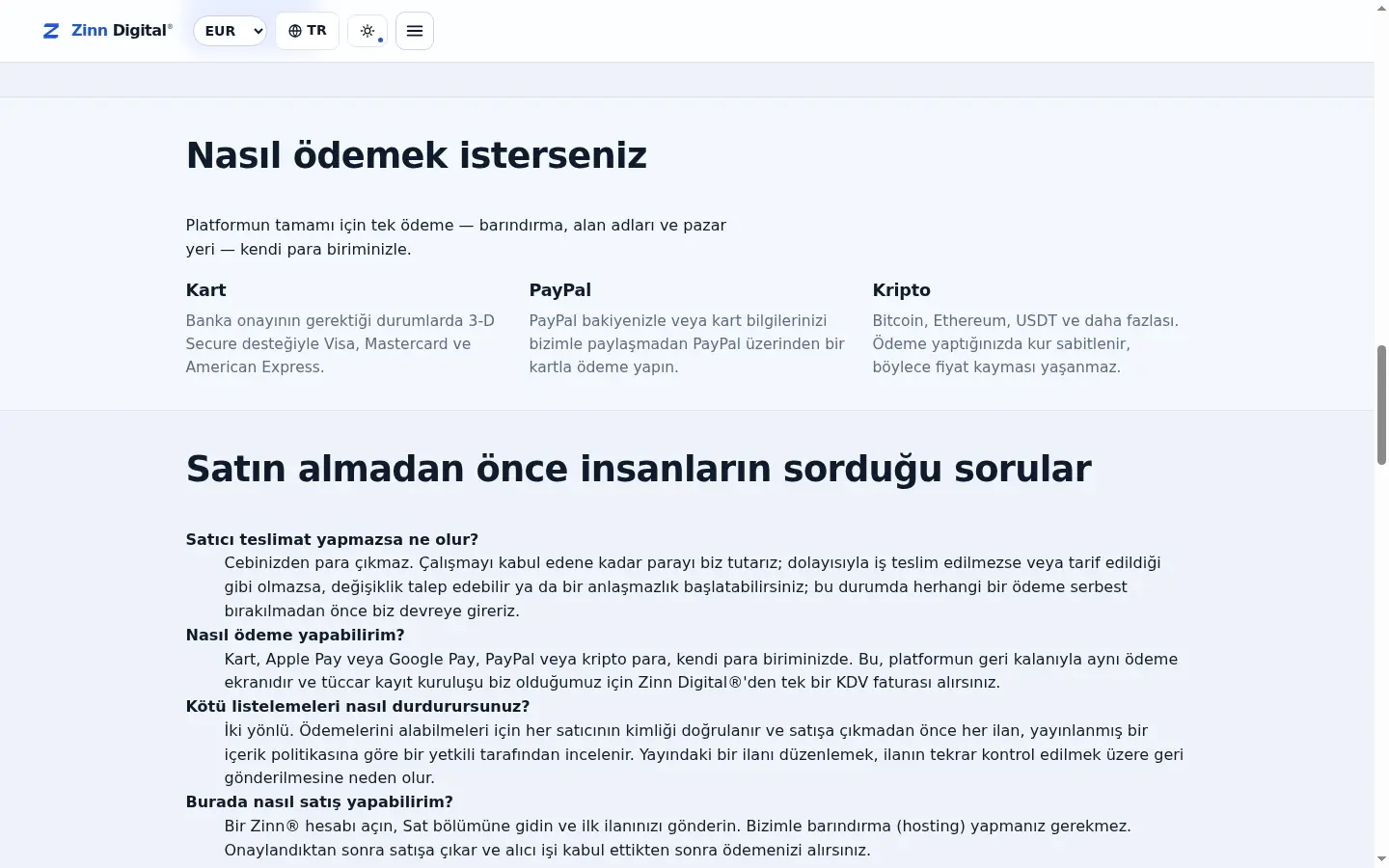 Satın alınıyor